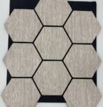 Hexagon Paneel Oak 80x60cm