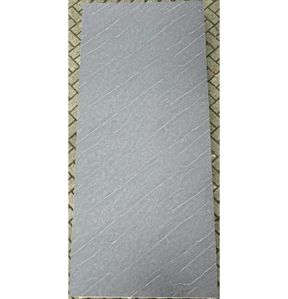 1 Donkere Marmerlook met Fijne Lijnen 280x122cm – 0020 - Afbeelding 1