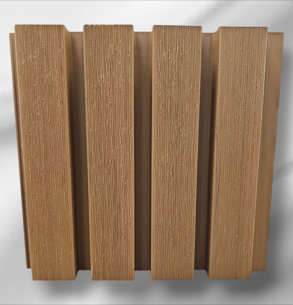 1 Gecanneleerde panelen voor buiten | TEAK - Afbeelding 1