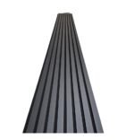 Akoestisch wandpaneel ebbenhout