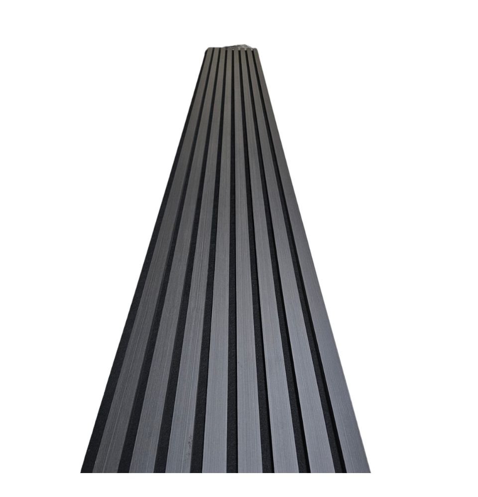 1 Akoestisch wandpaneel ebbenhout - Afbeelding 1