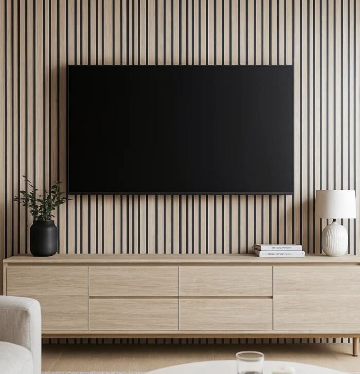 Akoestisch Wandpaneel – Model 2025 White Oak - Afbeelding 3