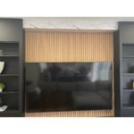 WPC gecanneleerde panelen, licht eiken - Afbeelding 3