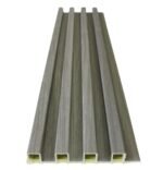 WPC gecanneleerde panelen, lichtgrijs