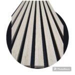 Akoestisch wandpaneel licht eiken - Afbeelding 4