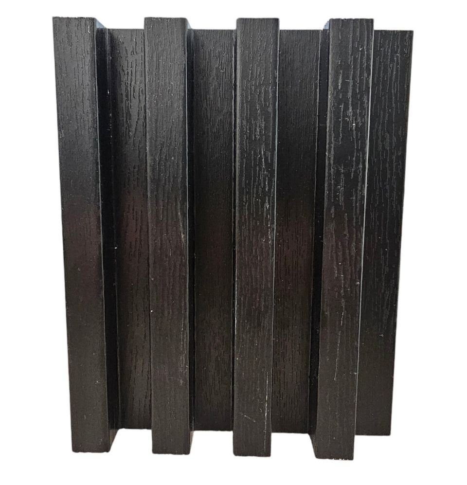 Untitled design WPC gecanneleerde panelen, zwart - Afbeelding 1