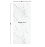 PVC-wandpaneel | Witte Calacatta Trente - Afbeelding 3